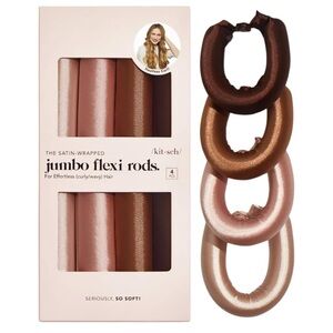 Kitsch Jumbo Flexi Rods - heatless curls